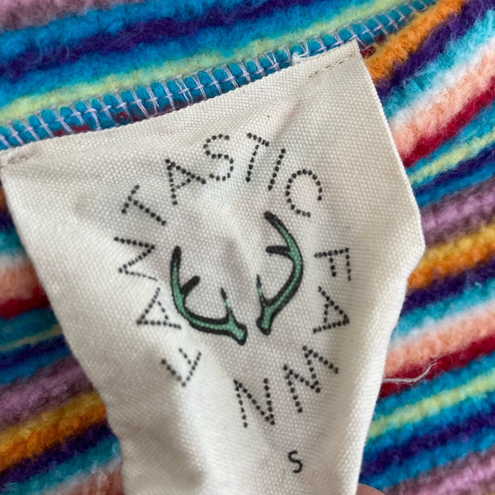 Fantastic Fawn Multicolor Striped Crew Neck Sweater - Picture 5 of 5